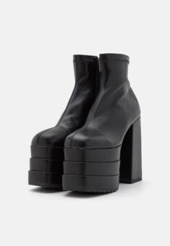 Lamoda Static - Enkellaarsjes Met Hoge Hak - Black -Caprice Winkel 0aa71d93af1f484ab2aa254fd97f8327