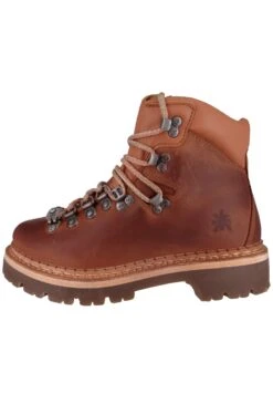 *art Elegante Air Alpine 903 - Enkellaarsjes Met Plateauzool - Cuero