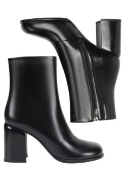 Enkellaarsjes Met Hoge Hak - Black -Caprice Winkel 1204ac5e43094ee88e0f1ad4ef974c94