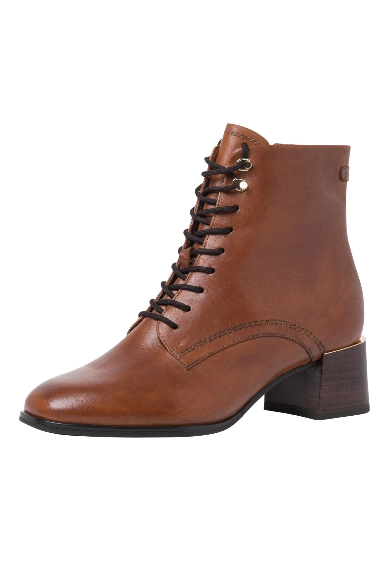 Tamaris Veterboots - Cognac 4 Tamaris Veterboots - Cognac - Afbeelding 3