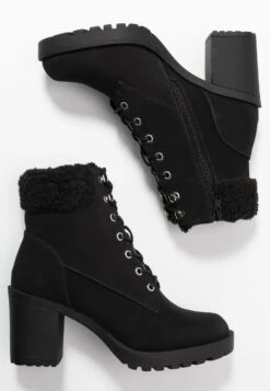 Anna Field Winter Boot - Enkellaarsjes Met Plateauzool - Black -Caprice Winkel 155f8fed223d4582b636130f8e4a2046