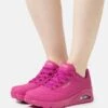 Uno - Sneakers Laag - Magenta Durabuck/Mesh -Caprice Winkel 186a866dadb049748351ceb3909eac02