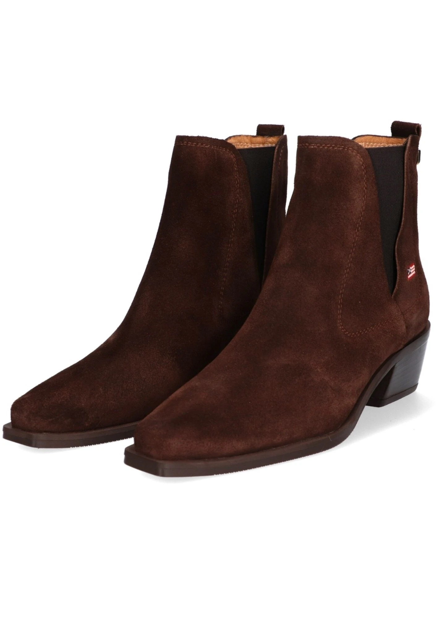 Flora- Korte Laarzen - Brown 4 Flora- Korte Laarzen - Brown - Afbeelding 2