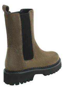 Chelsea Ekonika - Enkellaarsjes Met Plateauzool - Khaki -Caprice Winkel 1dc2fa392b5b4bde8b717d67d89b5eb3