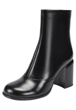 Enkellaarsjes Met Hoge Hak - Black -Caprice Winkel 21490da9771a45739bc7dcaf2cc90c69