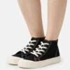 Peggy Mid Rise Plimsoll - Sneakers Hoog - Black -Caprice Winkel 2b0884b5f50249d9934af0ee5fcabefa