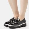 MICHAEL Michael Kors Parker Lug Loafer - Instappers - Black/Optic White 1 MICHAEL Michael Kors Parker Lug Loafer - Instappers - Black/Optic White -Caprice Winkel 2cdefa6e29864ef38a24b19b58d1428a