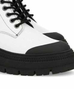 No Name Strong Ranger- Enkellaarsjes Met Plateauzool - Blanc -Caprice Winkel 2dad7224b82f4a0aa05e4bd710e28ecb