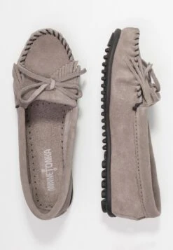 Minnetonka Kilty - Mocassins - Grey -Caprice Winkel 4120df027ee94557b7db1d1cfd3846c3