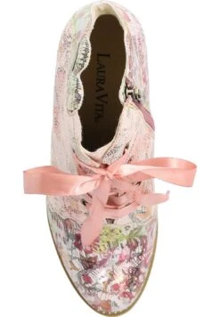 Laura Vita Alcbaneo- Enkellaarsjes Met Hoge Hak - Rosa Kombi -Caprice Winkel 4341219377a24e19b86a59baafe839d4