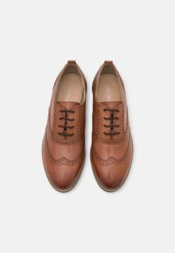 Anna Field Leather- Veterschoenen - Cognac -Caprice Winkel 434c1f2c47904de1be8212881283ceac