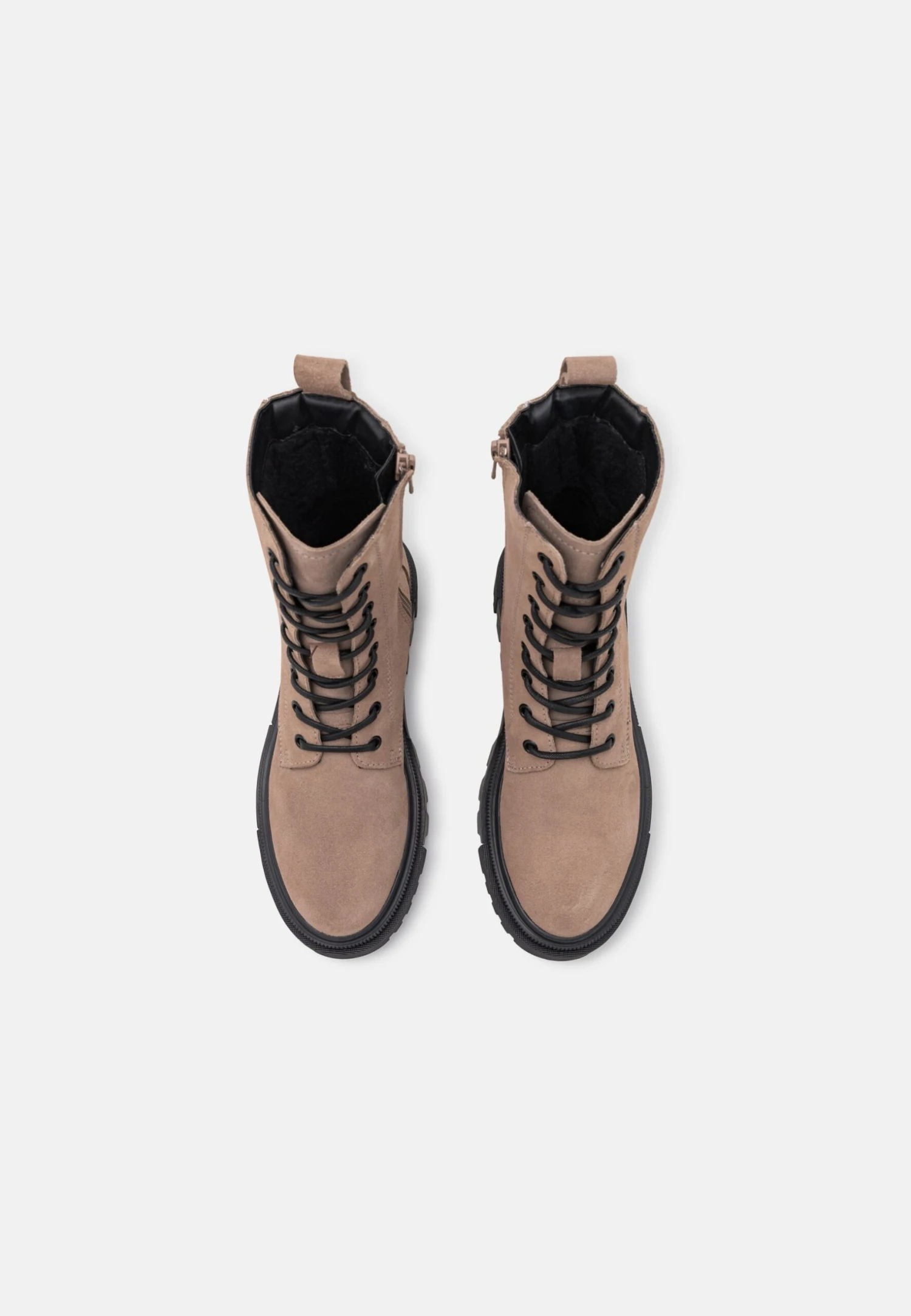 Tamaris Veterlaarzen - Taupe 8 Tamaris Veterlaarzen - Taupe - Afbeelding 6