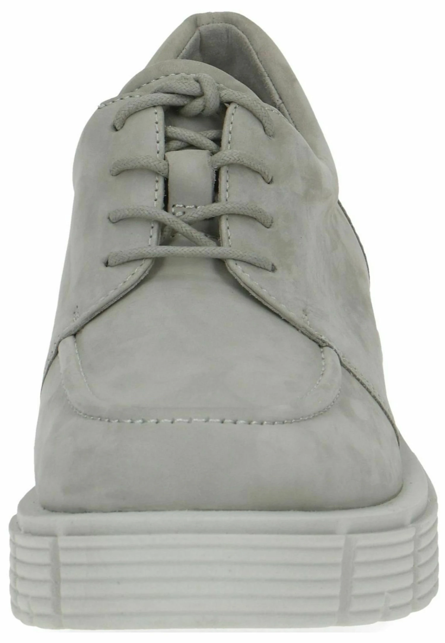 Caprice Sportieve Veterschoenen - Lt Grey Nubuc 6 Caprice Sportieve Veterschoenen - Lt Grey Nubuc - Afbeelding 4