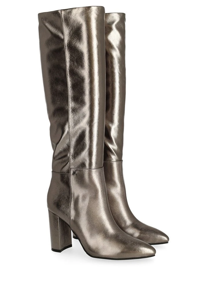 MEXX Krystal - Laarzen Met Hoge Hak - Gun Metal 5 MEXX Krystal - Laarzen Met Hoge Hak - Gun Metal - Afbeelding 3