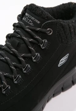 Skechers Synergy-Winter Nights - Sneakers Hoog - Black -Caprice Winkel 57e610962b9542028e41666bce28eea0