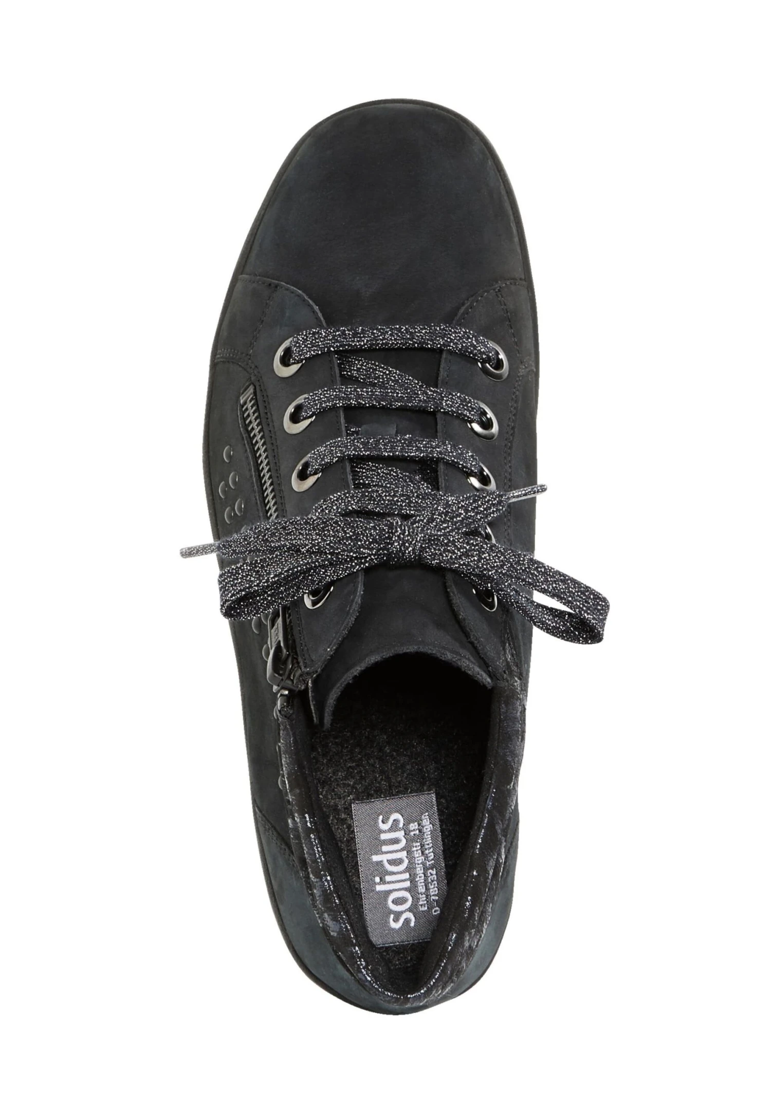 Veterboots - Dunkelblau 6 Veterboots - Dunkelblau - Afbeelding 4