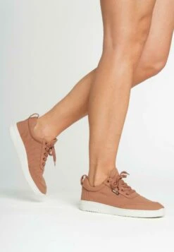 Mela Yala - Sneakers Laag - Nougat Weiß