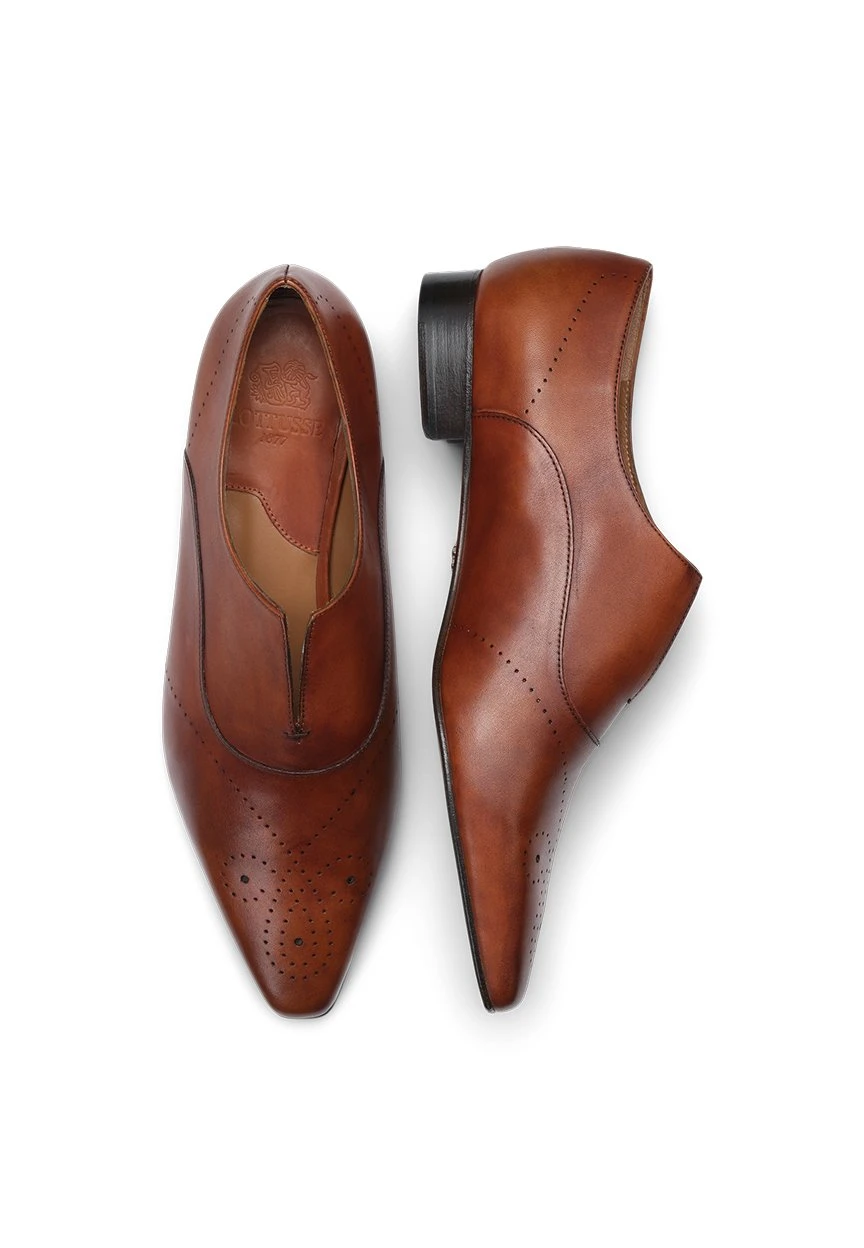 Lottusse Smithson Oxford- Instappers - Brown 5 Lottusse Smithson Oxford- Instappers - Brown - Afbeelding 3
