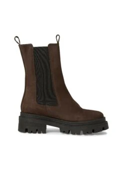 Tamaris Enkellaarsjes Met Plateauzool - Chocolate -Caprice Winkel a25152681bd24bb7b33efa6752d064ff