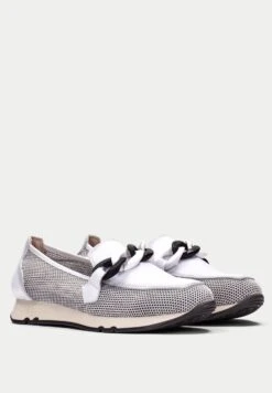 Hispanitas Kaira - Mocassins - White/Black -Caprice Winkel a3d0d407cce8437882b75ff38231750f