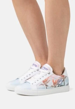 Zadig & Voltaire La Flash Palm Tree- Sneakers Laag - Blanc
