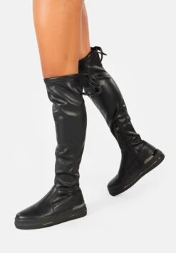 Plateaulaarzen - Black