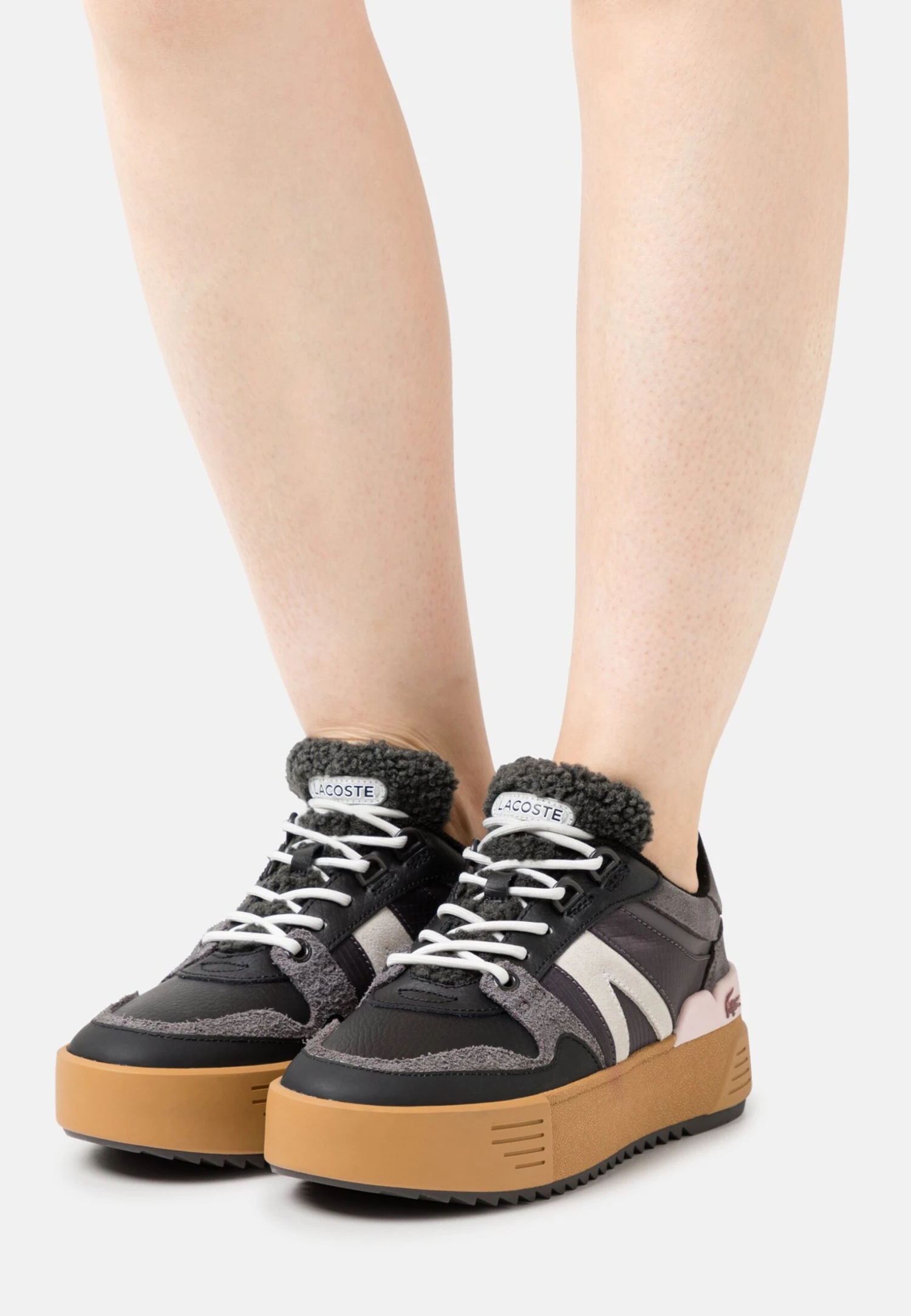 Lacoste Sneakers Laag - Black/Pink 3 Lacoste Sneakers Laag - Black/Pink