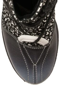 Enkellaarsjes Met Hoge Hak - Czarny Biały -Caprice Winkel c38f8721212f48609947a2f4ebf07d22