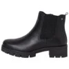 Tamaris Comfort - Enkellaarsjes Met Plateauzool - Black Nappa -Caprice Winkel cf29909dfc97478fa86d0f4d79a8698d