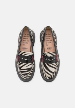 Bronx New Frizo - Instappers - White/Black -Caprice Winkel daf3aad76df14eada53a83c8c430b3cf