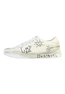 À Lacets Desigual Cosmic Alexis - Sneakers Laag - Blanc