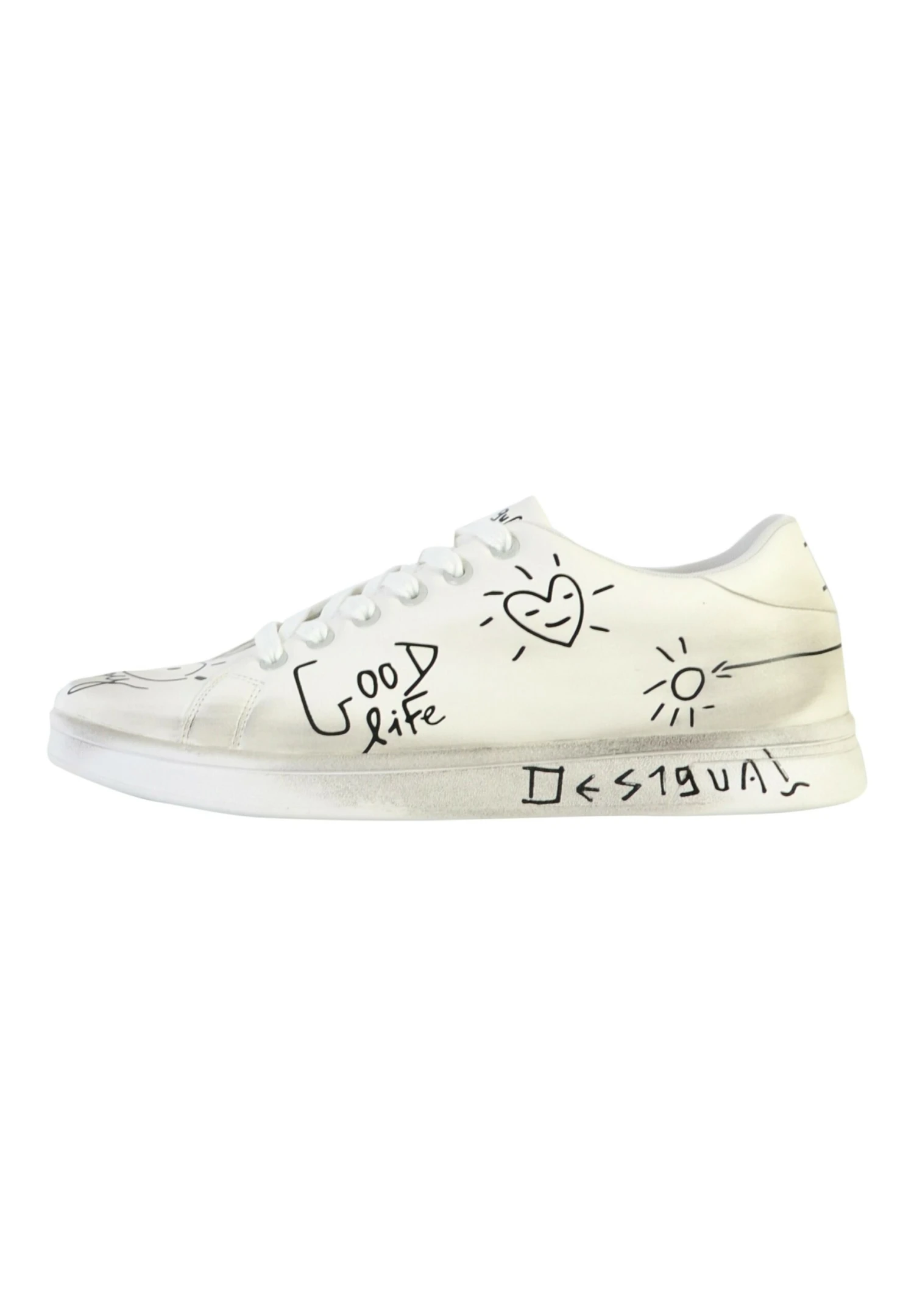 À Lacets Desigual Cosmic Alexis - Sneakers Laag - Blanc 3 À Lacets Desigual Cosmic Alexis - Sneakers Laag - Blanc