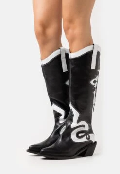 ALOHAS Mount Dallas- Cowboy-/Bikerlaarzen - Black