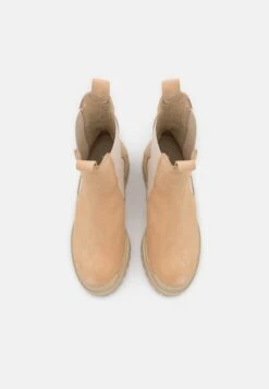 Pavement Malou - Enkellaarsjes Met Plateauzool - Beige -Caprice Winkel e24589c6903f4401981a6e18a749bba5