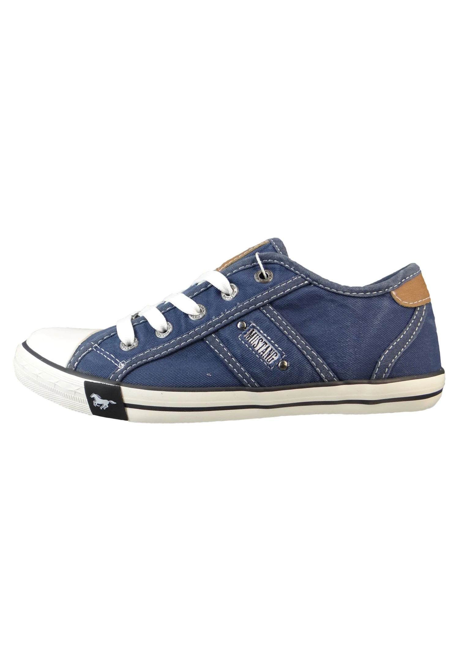 Mustang Sneakers Laag - Jeansblau 3 Mustang Sneakers Laag - Jeansblau