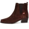 Flora- Korte Laarzen - Brown -Caprice Winkel e941249cb8e4471687fc087bdf73b412